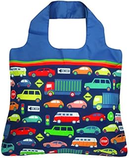 Envirosax Vehicles Car Campervan Roll Up Shopping Tote Bag