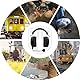 GREEN DEVIL Shield LD Aktiver Gehörschutz - elektronischer Gehörschützer mit Bluetooth 5.3 Technologie Integriertes Mikrofon EN352-konforme SNR 32dB für Mähen und Lärmintensive