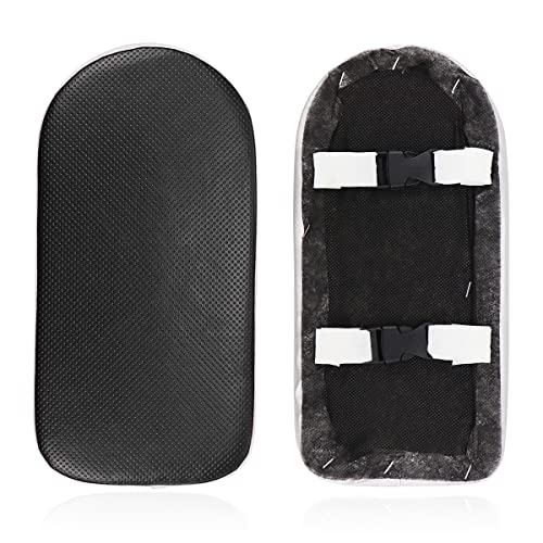 Universal Cycling Rear Seat Cushion with Buckle - Soft, Lengthened, Thickened for Kids - Black