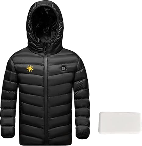 Veste Chauffante électrique Pour Enfant – USB, 3 Niveaux De Chaleur, Idéale Pour Ski Et Plein Air