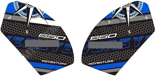 Miniatura 1 de Motorcycle Stickers for Ka&wasaki V&ersys 650 LT Touring Motorcycle Tank Pad Stickers Decals Protector Kit Knee Wind Deflector Windshield Windscreen