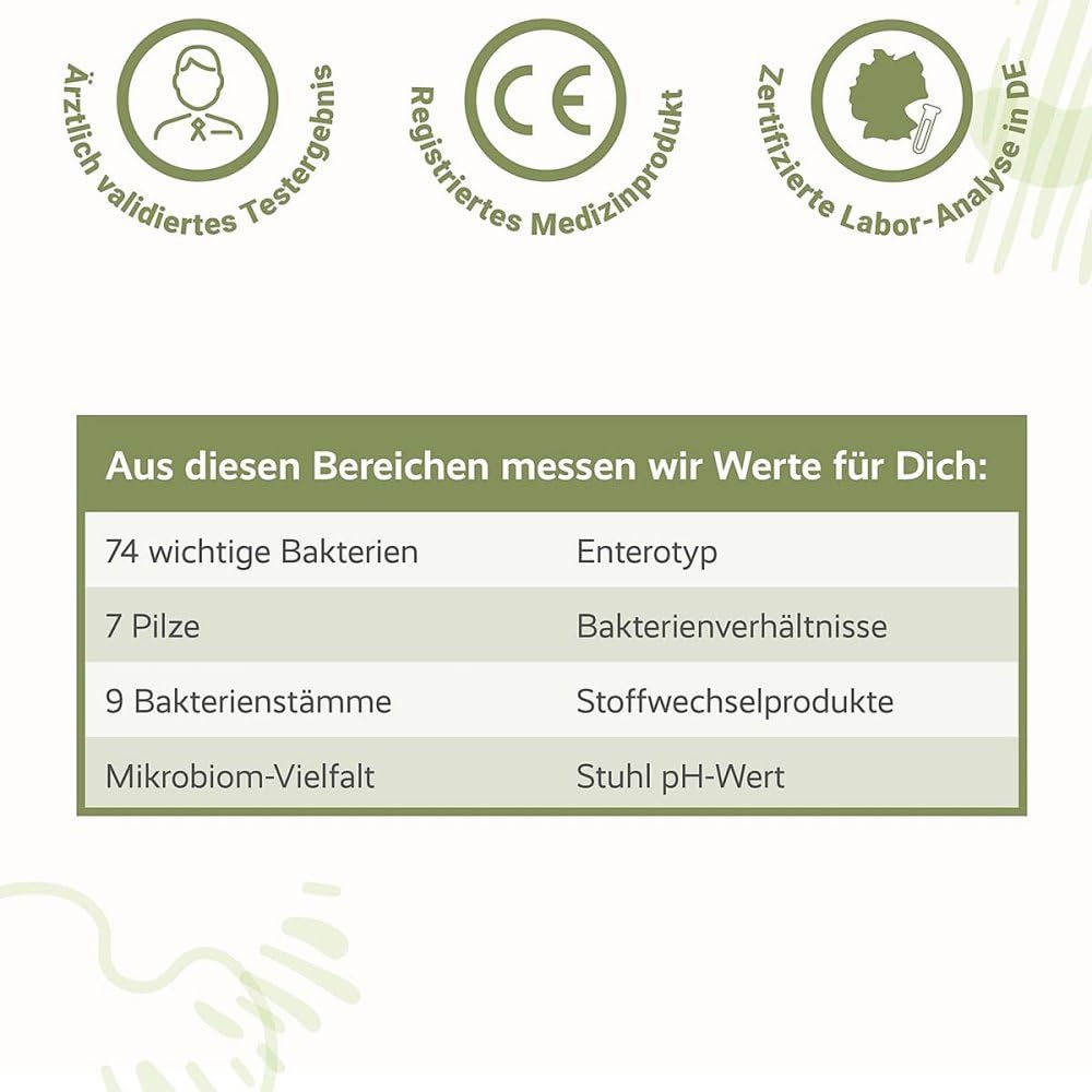 For You Mikrobiom Analyse Darmtest für zuhause 1 stk