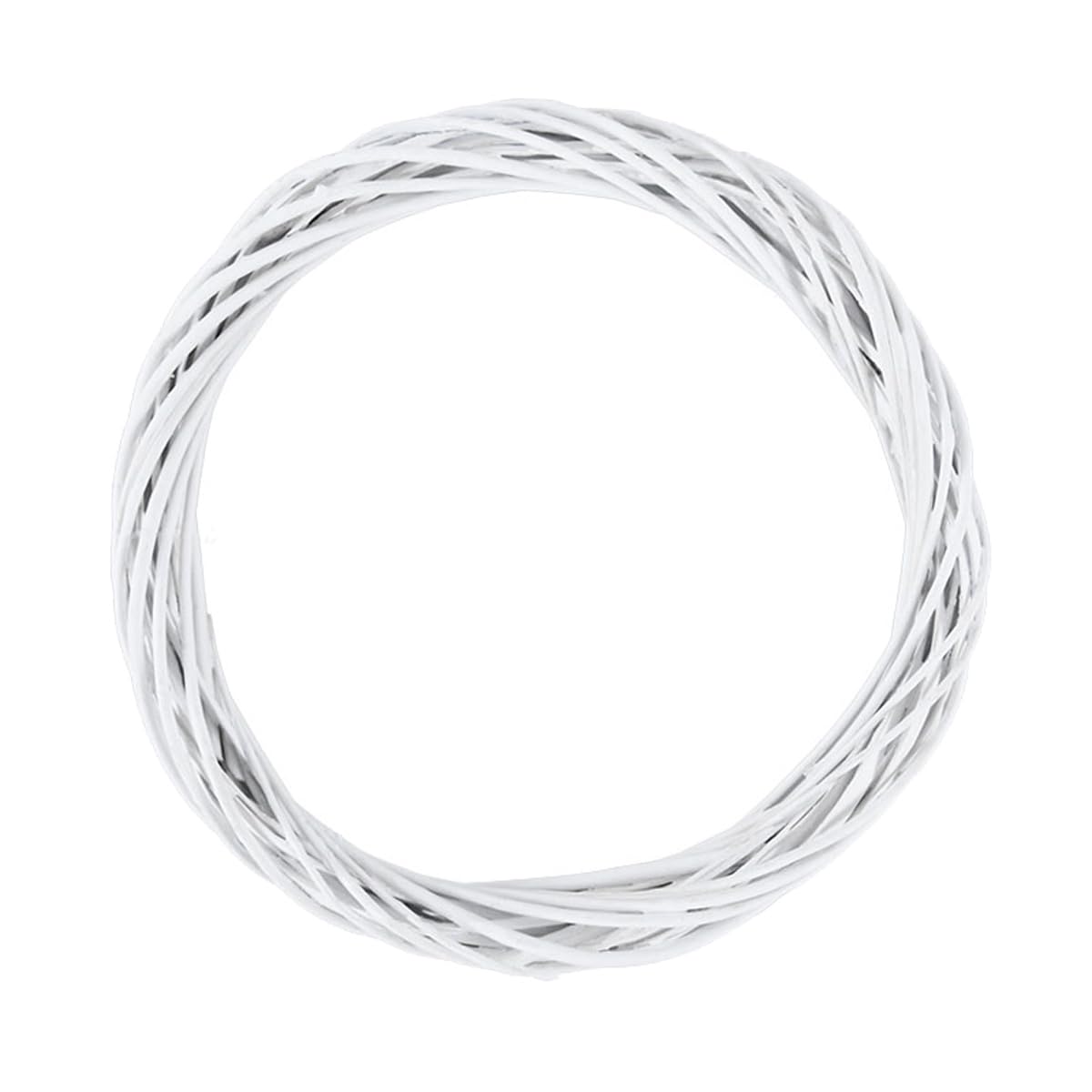 DaneGPT Plastic Rattan Wicker, 10cm White Natural Rattan Garland Hanging Vine Wreath for Wedding Party Door Wall DIY Decor