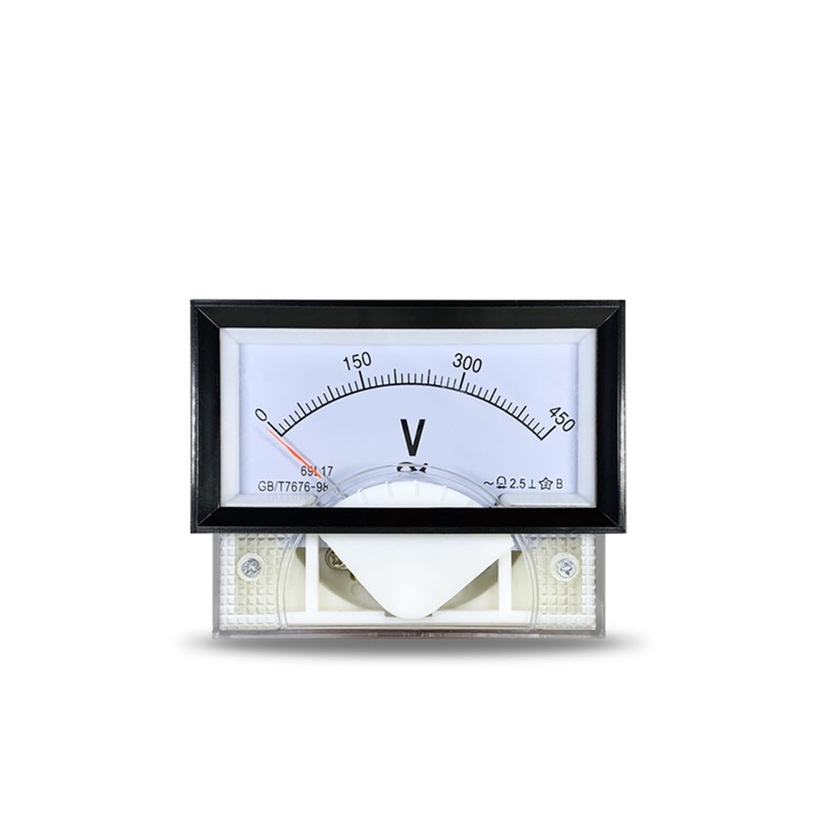 Voltmètre AC 69L17 aiguille pour identifier les variations de tension alternative