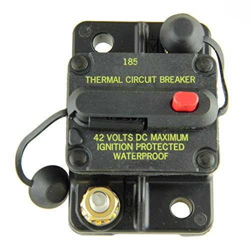 Bussmann BP/CB185-70 Waterproof High Amp Flush Mount Type III (3) Circuit Breaker (70 Amp), 1 Pack