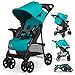 LIONELO Emma Plus Kinderwagen bis zu 15 kg, Kindersportwagen, leicht modern klein Buggy mit Liegeposition, zusammenklappbar, große Räder, großer Korb, Tasche