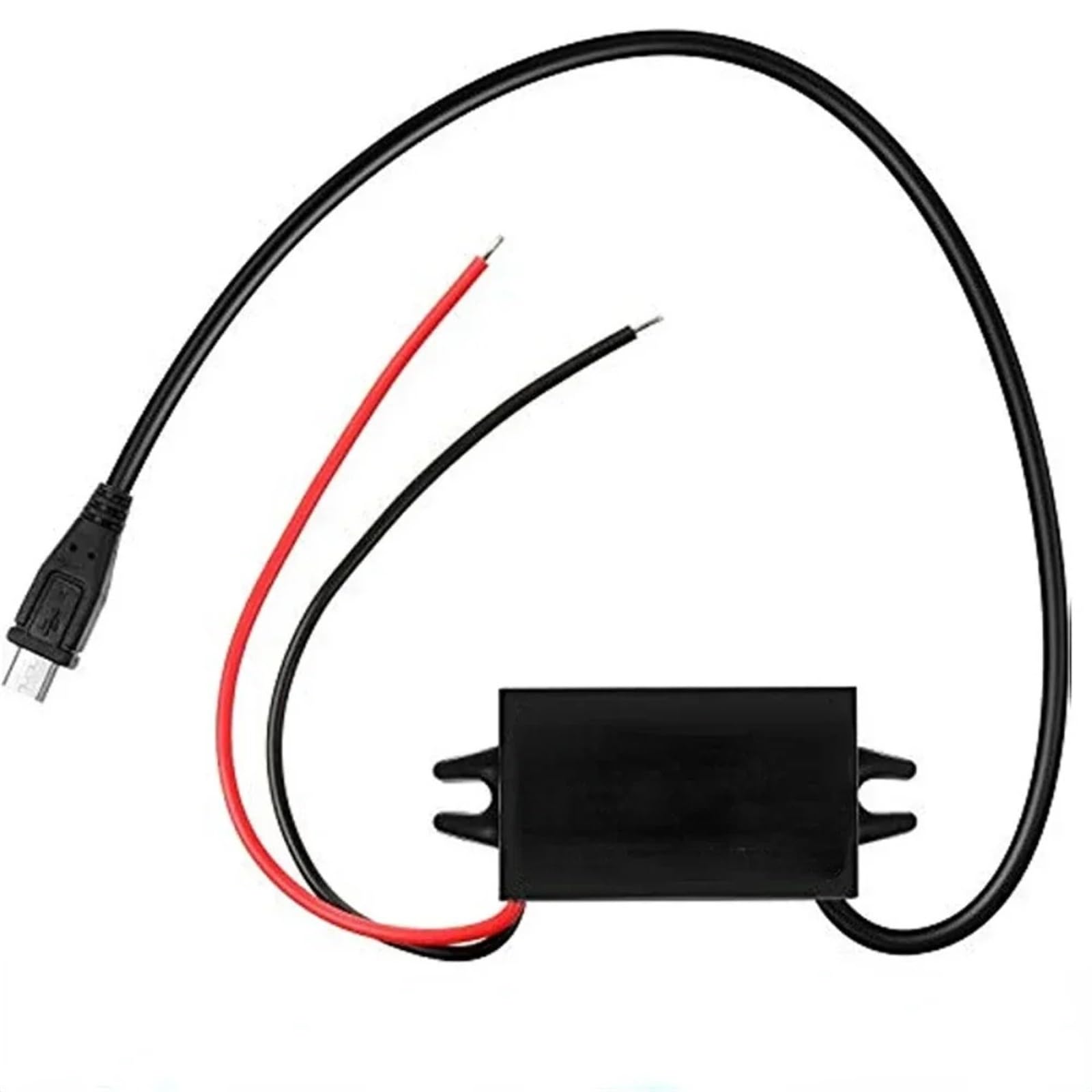 12V 24V 36V 48V 60V 72V Buck na 5V 3A USB DC, adapter ładowarki do telefonu samochodowego i motocyklowego 11V-90V (kolor: Pojedyncza kobieta, rozmiar: 11V-90V na 5V 3A)