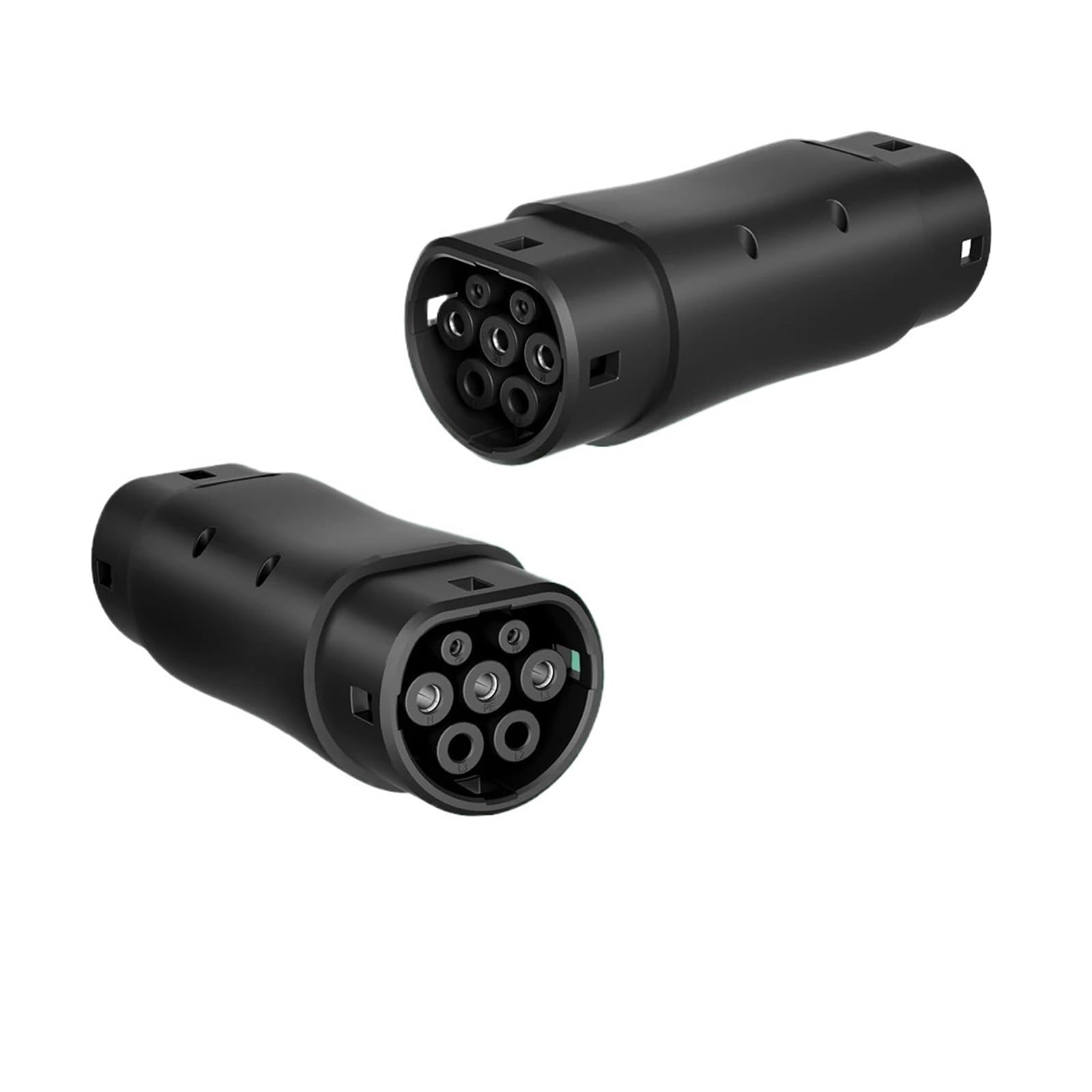 GBT & IEC 62196 メス EVコネクタソケット、32A 3相 22KW、380V-450V