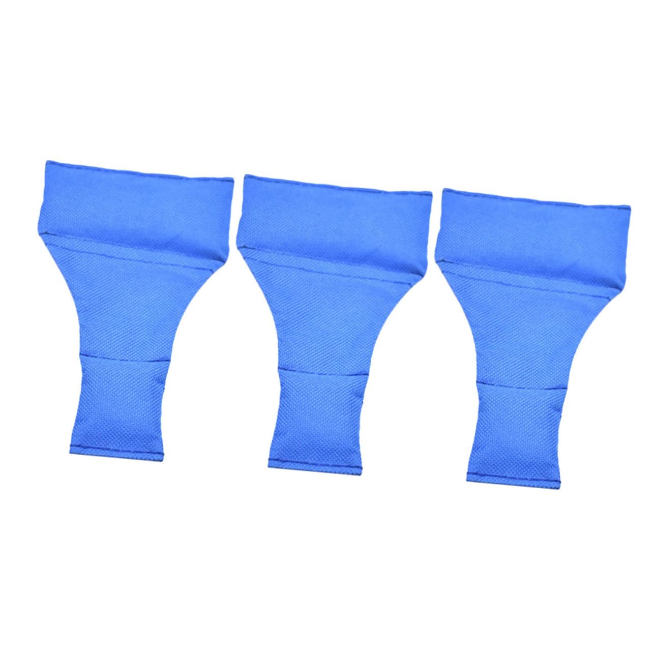 UPKOCH 3Pcs High Visibility Football Referee Bean Bags Durable Soccer Accessories for Matches Training Compact Portable Toss Bags Bold Colors