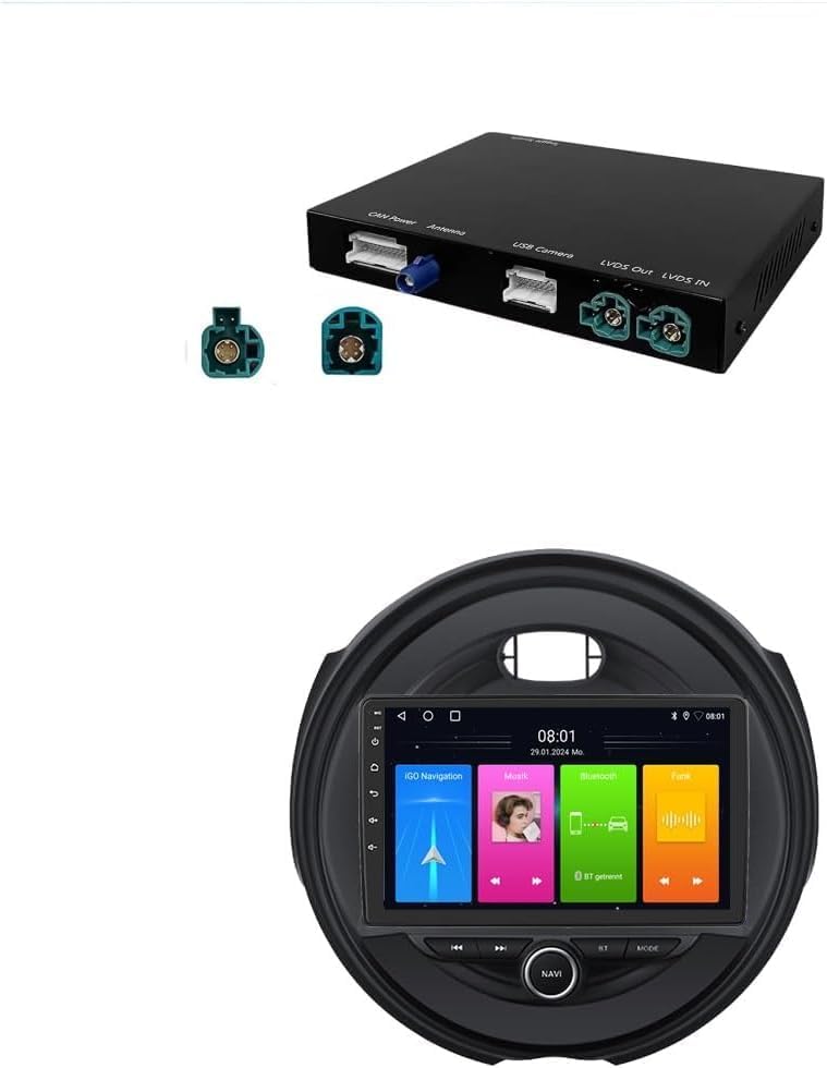 Kit de decodificador inalámbrico Carplay Android Auto Retrofit para BMW ...