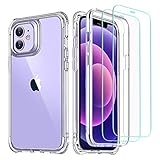 ESR Military-Grade 360° Hybrid Protection Compatible with iPhone 12 Case/iPhone 12 Pro Case [10FT...