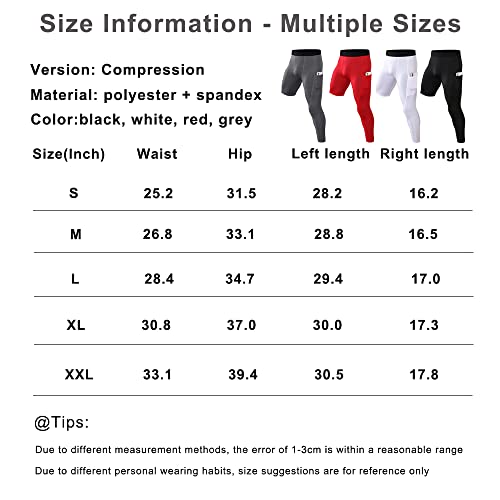 EARGFM Calça capri masculina 3/4 de uma perna para basquete, corrida, esportiva, esportiva, leggings