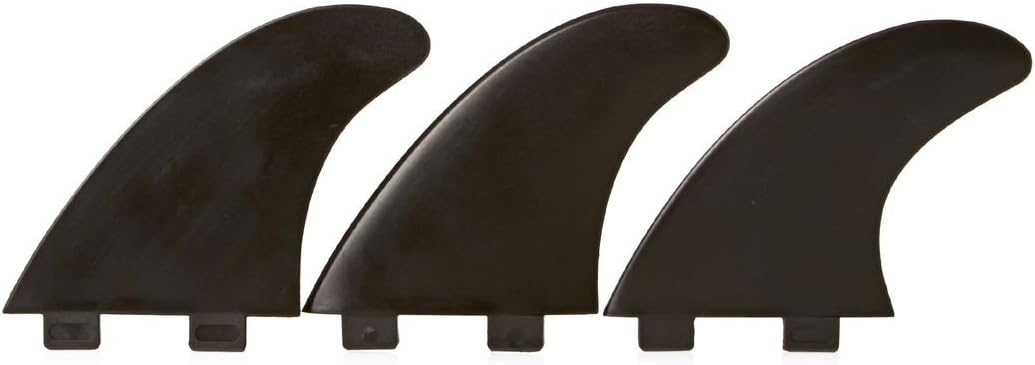 Eurofin E-5 Thruster Nylon Fin Black - The Polycarb Euro fins are a value fin line and are for the price