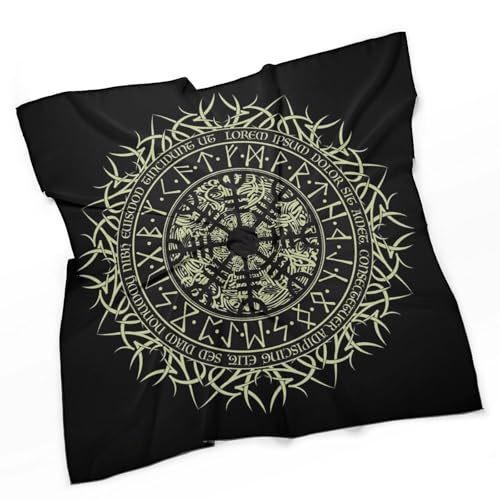 Square Silk Like Head Scarf, Womens Hair Scarf Neck Scarves Sleeping Hair Wraps Scarf 27 x 27 Inch