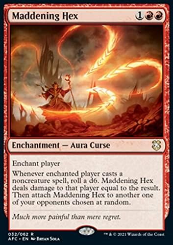 MTG Magic: The Gathering - Maddening Hex (32) Adventures in The Forgotten Realms Commander AFC
