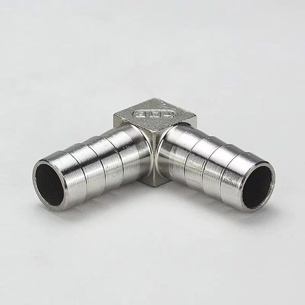 1 Szt. 6-50mm 304 SS Rozdzielacz Króćca Do Węża, Kolanko/trójnik/kształt Y 2/3 Złącze Węża Do Instalacji Wodno-gazowej(Elbow,40mm)