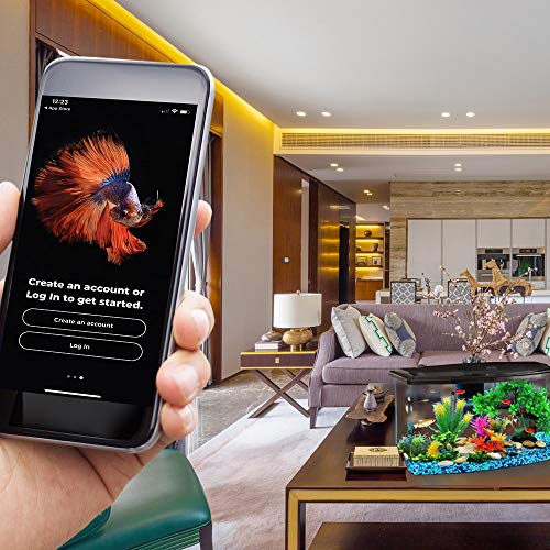 Koller Products Smart Tank 7 Gallon Aquarium With Led Lighting, Complete Filtration, And Free Smart Tank App. Monitor Your Aquarium Anywhere In The Contiguous Usa With Your Iphone Or Android Phone #TOP5
