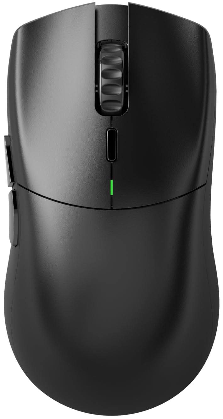 GLORIOUS Gaming Series 2 PRO mysz gamingowa - 55g. częst. odpyt. 8K, czujnik 26K, optyczne przełączniki, mysz e-sportowa dla PC, Ster. palcami/dłonią - Czarna - 2.4 GHz Wireless