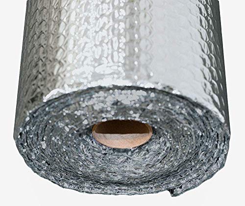 Double Bubble Reflective Foil Insulation (36 Inch X 10 Ft Roll) Industrial Strength, Commercial Grade, No Tear, Radiant Barrier Wrap For Weatherproofing Attics, Windows, Garages, Rv's, Ducts & More! … #TOP3