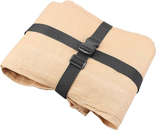 MAGARROW Alças de bagagem utilitárias longas de 152 cm com fivela ajustável (preta (pacote com 4), 3