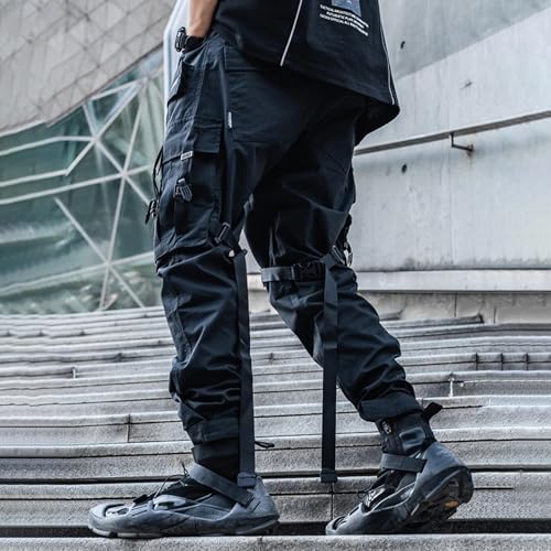 Tech Pants Men Tactical Pants Men Black Cargo Pants for Men Baggy Men'S Pants Mens Elastic Waist Pants Mens Pants4