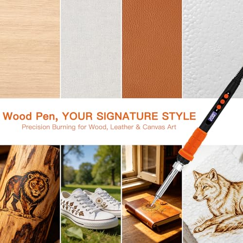 K KERNOWO 17-in-1 Wood Burning Kit