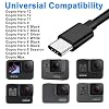2Pack 6ft USB C Charging Cable Cord for GoPro Hero 13 12 11,Hero 10,Hero 9 Hero 8 Black MAX Hero 7 Black Silver White,Hero 6,Hero 5,2018,Session,Type C Charger Cord Data File Transfer Sync Power Wire