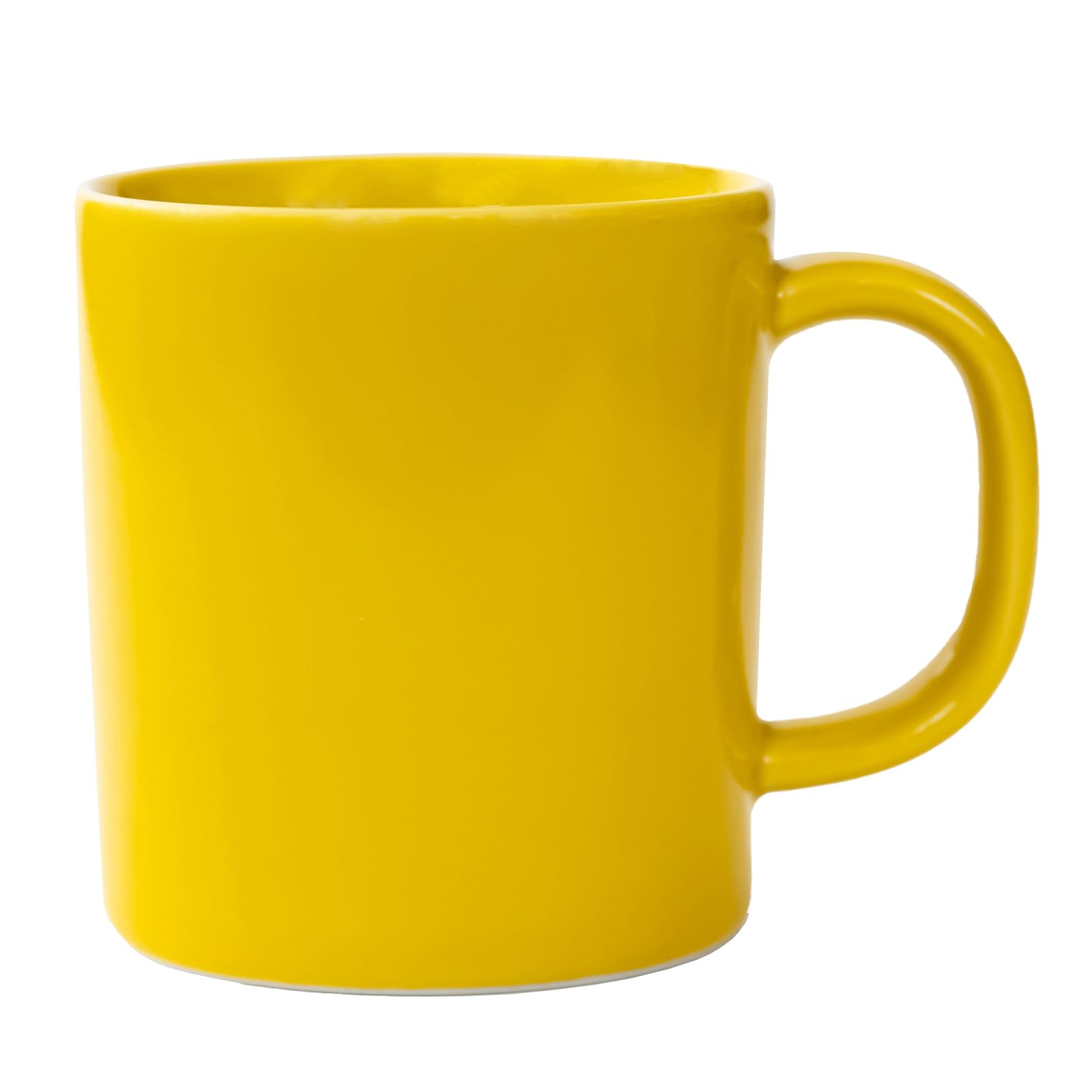 Saikaitoki (NCHK) Hasami Ware Common Mug, Yellow, Capacity Approx. 11.2 fl oz (330 ml), Microwave and Dishwasher Safe, 132592 : Home & Kitchen
