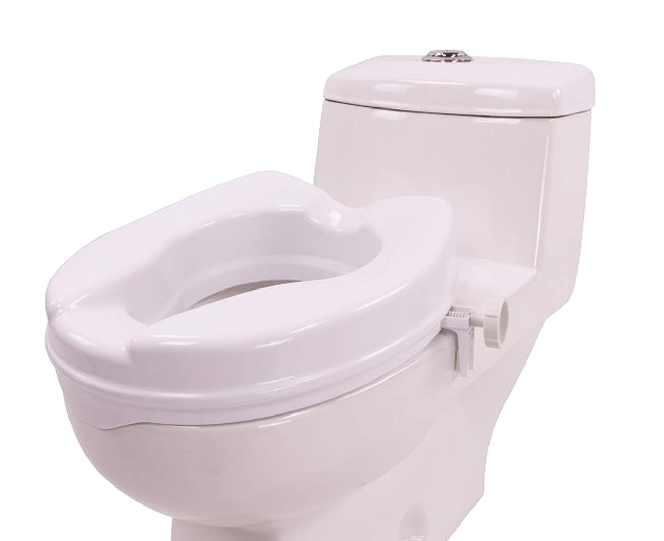 Antar AT51201 Alzato Bagno Sedile con Coperchio 1.40 kg, 10 cm Taglia