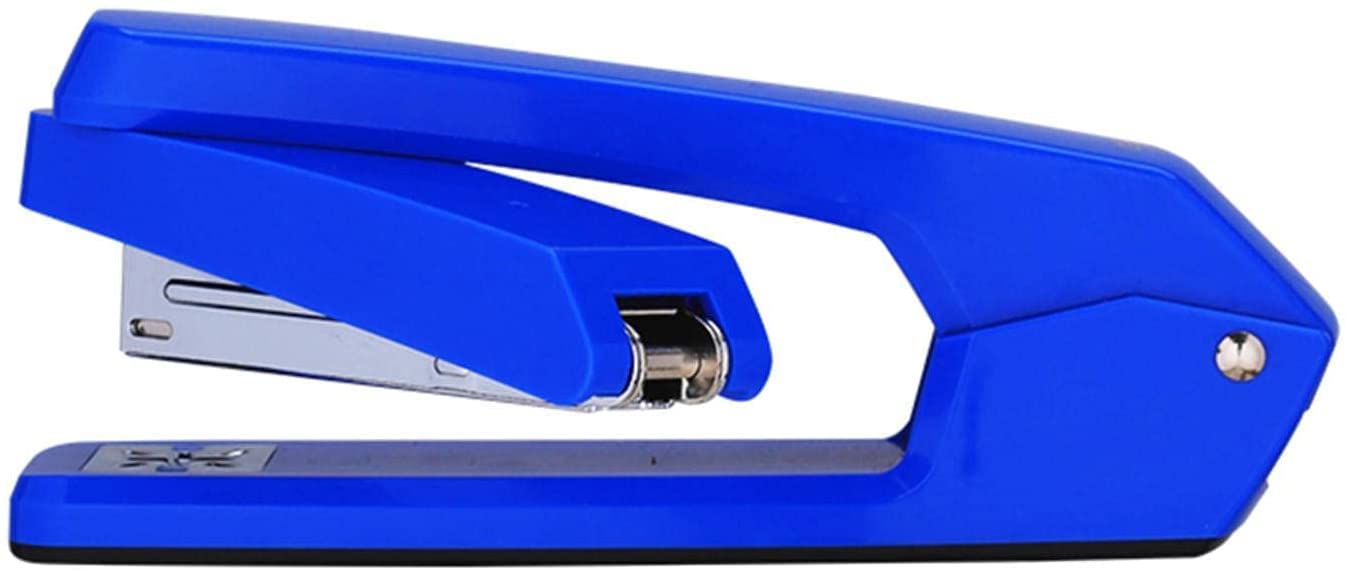 Agrafeuse Manuelle Bras pivotant Saupeux pivotant Stapleur pivotant 25 Capacité de feuilles Half Strip Strip Staple Rotating Anvil Stapler Papeterie Office Accueil School Utilité Pour Bureau Maison Éc