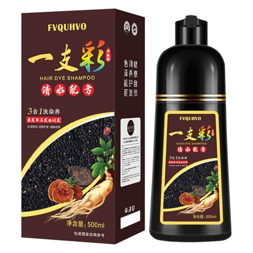 Agthyuve Dark Wine Red Hair Dye Shampoo