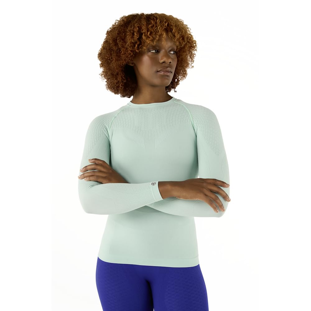 BAUERFEIND Kompressions-Shirt „Sports Compression Shirt Long Sleeve“, Langarm-Shirt für Damen, Für verbesserte Durchblutung der Torso- und Armmuskulatur, Polyamid/Elasthan