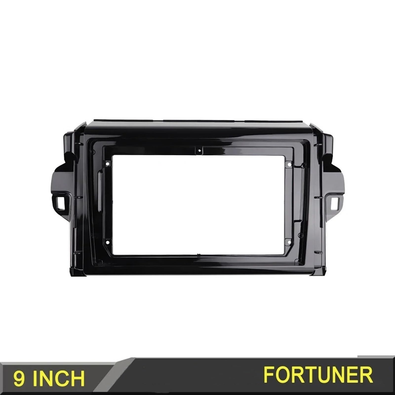 Placa de radio de coche compatible con Toyota FORTUNER Covert 2016 estéreo GPS reproductor de DVD Instalar panel envolvente Kit de marco Android
