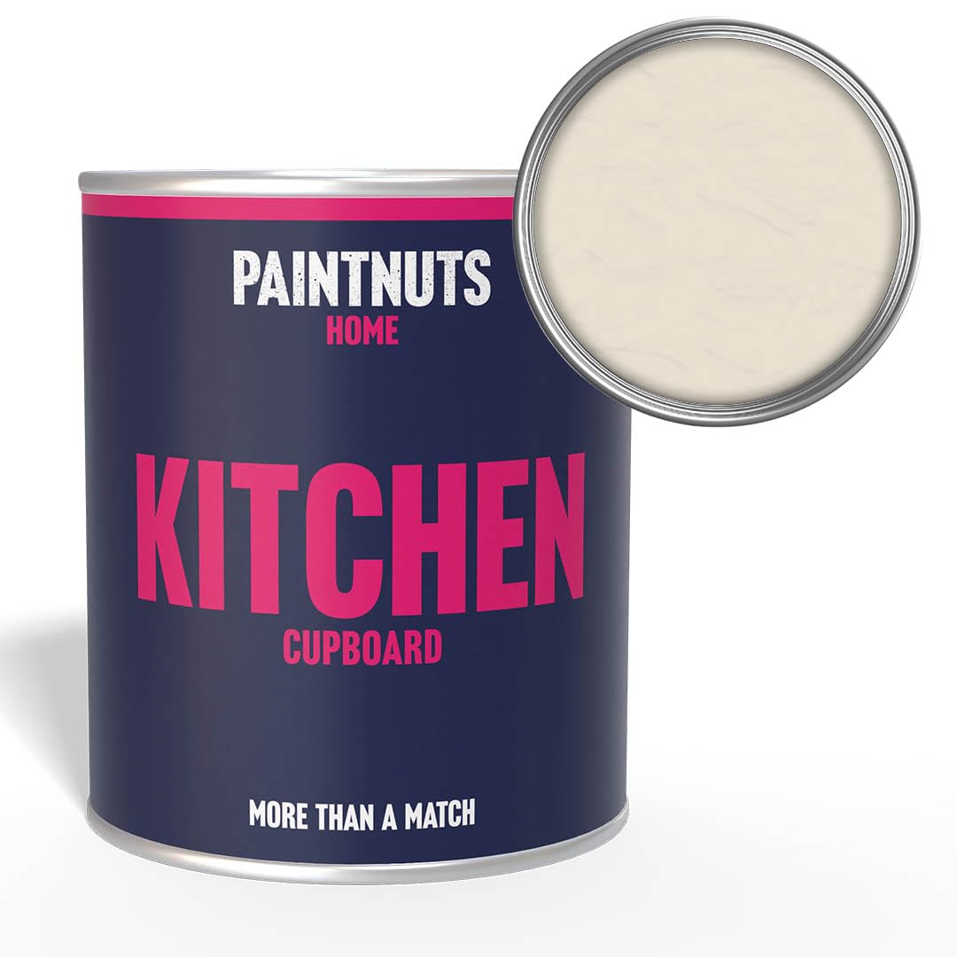 Paintnuts Cream Kitchen Cupboard Paint - Ral-9001 - Satin 500Ml Tin