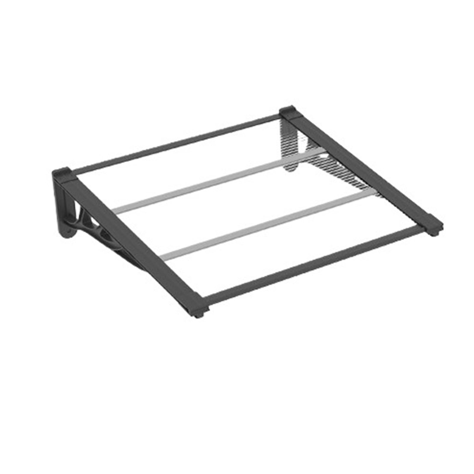 Polycarbonate Faced Window Canopy For Protection Outdoor Entrance Or Commercial Shop Awning Waterproof stable