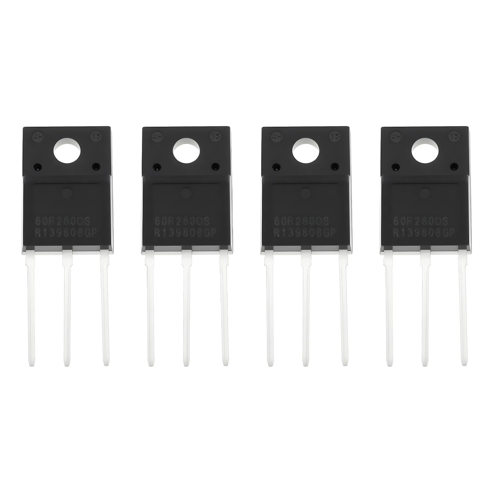 ECSiNG MMF60R280QS TO-220 Transistor de Efecto de Campo Iónico de Cristal Líquido de Gran Volumen