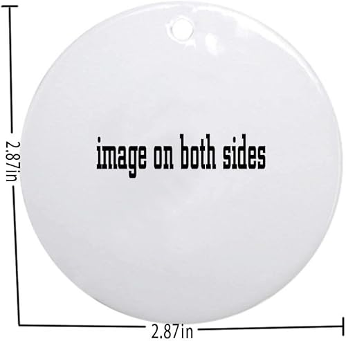 Adorno de Navidad redondo de cerámica brillante, bandera patriótica de Estados Unidos, Día de la Independencia, 4 de julio, Águila Americana, adorno