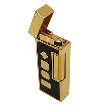 dunhill　ライター Amazon.co.jp: ALFRED DUNHILL ユニークライター ゴールド 高さ