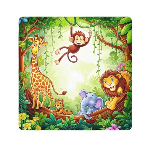 ODAWA Protective Camera Wrap Cute Monkey Swinging Vines Self-Adhesive Cloths 21.7