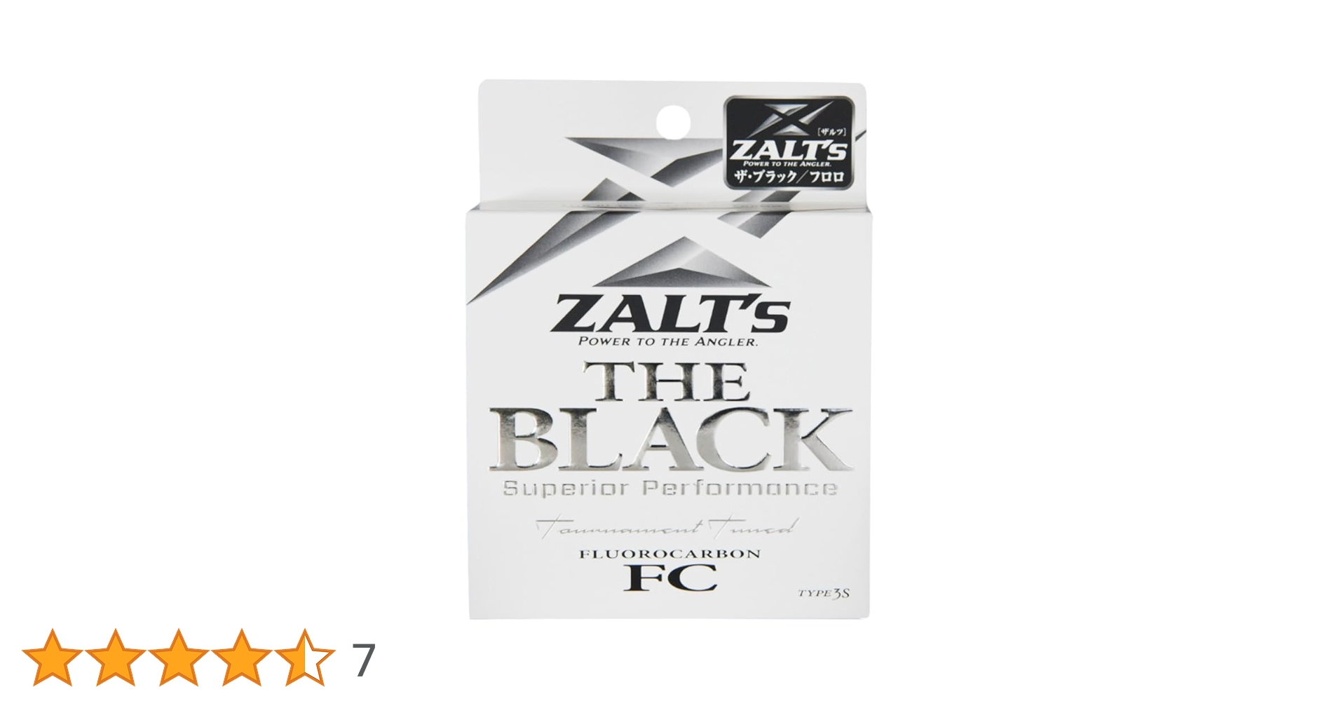 Amazon | ザルツ(Zalt's) ライン THE BLACK 100yds FC Z3103B 3lb