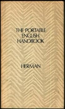 Hardcover Portable English Handbook : An Index to Grammar, Usage, and the Research Paper Book