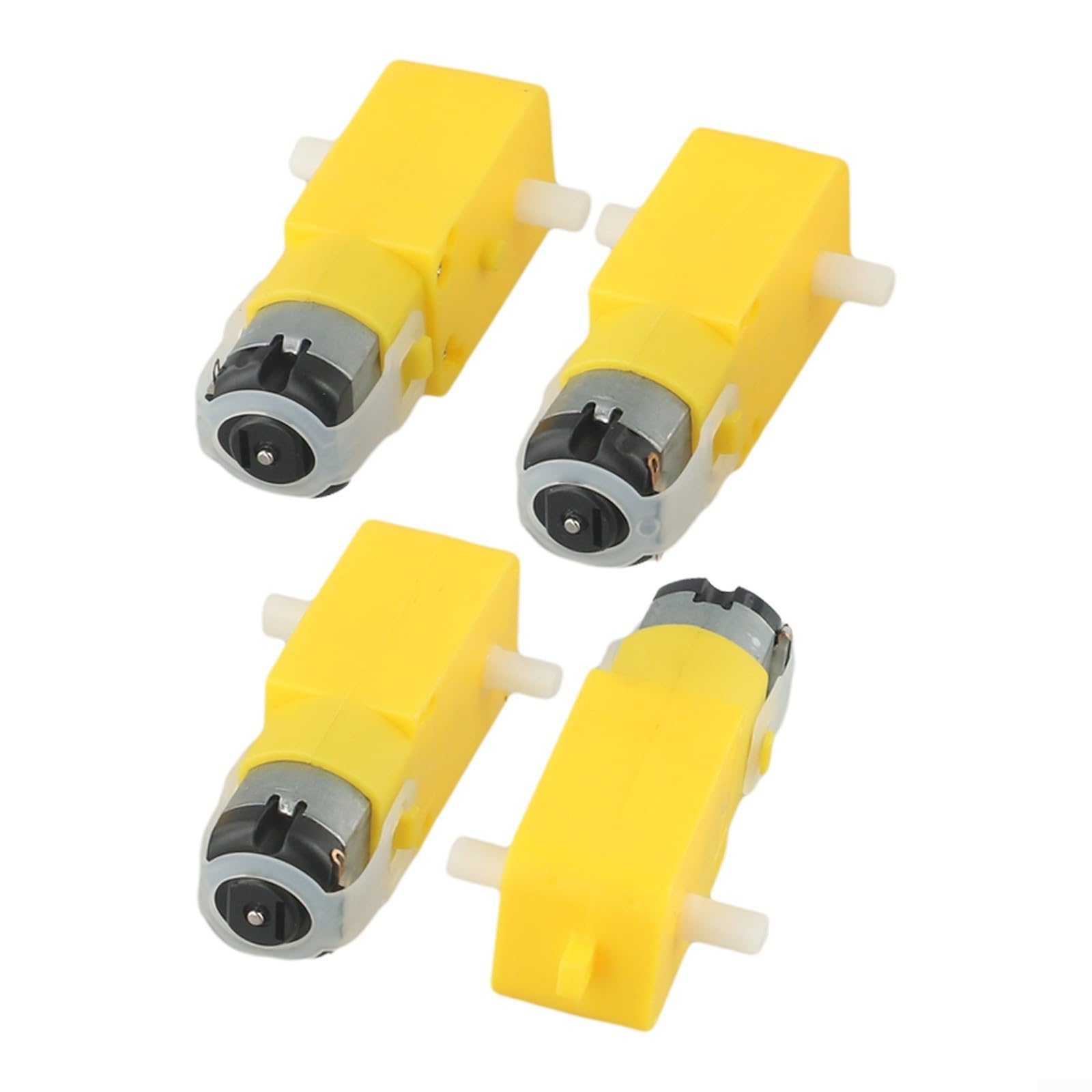 Rueda de plástico con motor de engranaje CC para coches robot Arduino, control de movimiento y aprendizaje STEM, perfecto para educación y competencia (36)