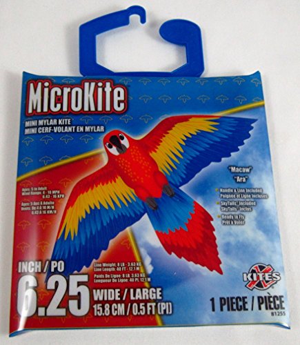 X Kites Macaw MicroKite-6.25 Inches