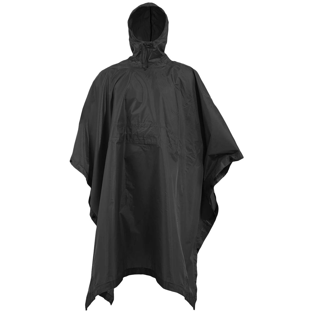 TAC MAVEN Pentagon Thunder Poncho, black, Einheitsgröße Große Größen