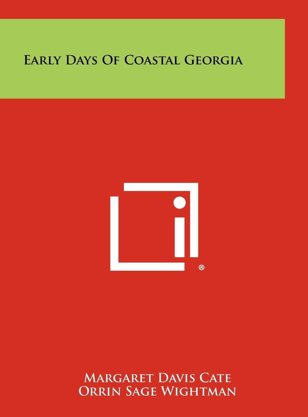 Early Days Of Coastal Georgia