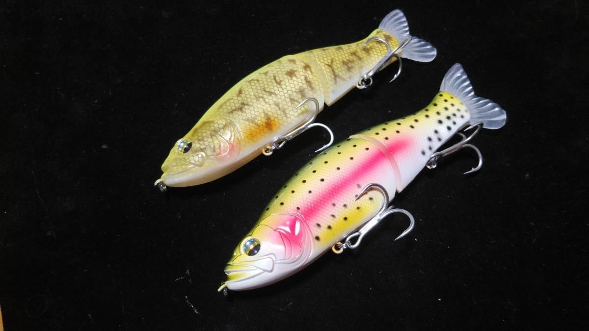 ビッグベイト ノーブランドルアー 2個セット メガバス アイスライドの代用に