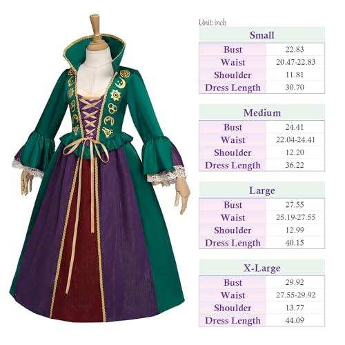 Disfraz Winifred Sanderson para niñas miniatura 6