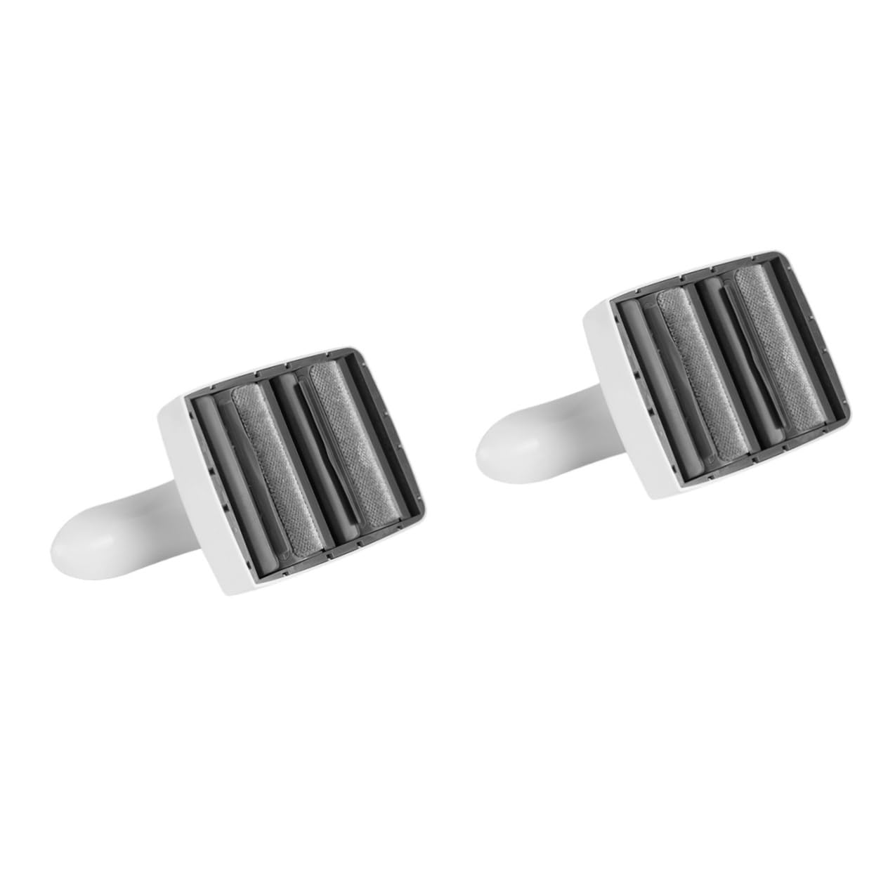 FRCOLOR 2 Pièces Brosse à Poils Animaux Réutilisable pour Vêtements et Éliminateur de Cheveux de Chien avec Réservoir Capacité pour Nettoyage Facile
