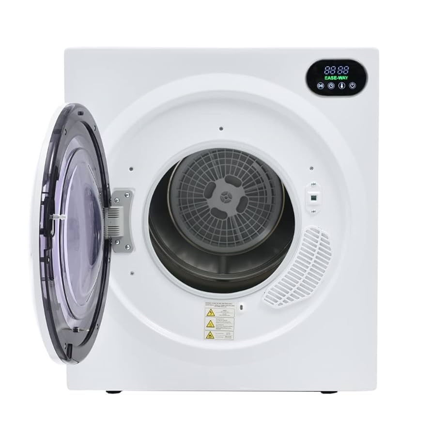 衣類乾燥機 7kg 工事不要 ステンレスドラム 水管なし 排気タイプ　ホワイト Amazon | 衣類乾燥機 7kg 大容量 家庭用 工事不要 ステンレス