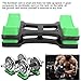 Gavigain Dumbbell Bracket Mat,1Pair ABS Dumbbell Rack,Dumbbell Storage Frame Stand Floor Protection Holder Fitness Equipment S